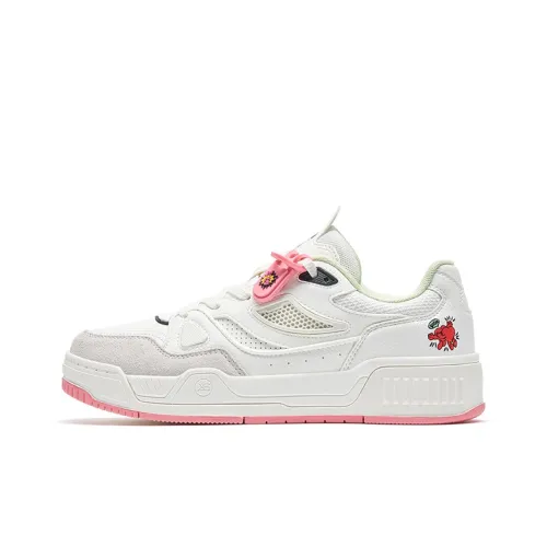 XTEP Reverse Low Топ Скейтборд Кроссовки Женские Парусный Белый