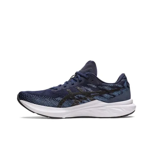 Asics Dynablast 3 Low Топ Повседневные Беговые Кроссовки Мужские Черные Синие Белые