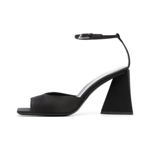 The Attico One Ремешок Сандалии Женские Черные