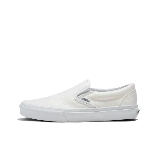 Vans Slip On Series Low Топ Скейтборд Кроссовки Унисекс Бежевый