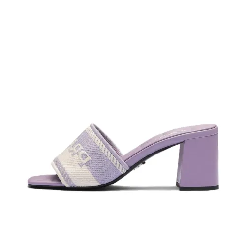 PRADA Стильные Сандалии Женские Фиолетовые