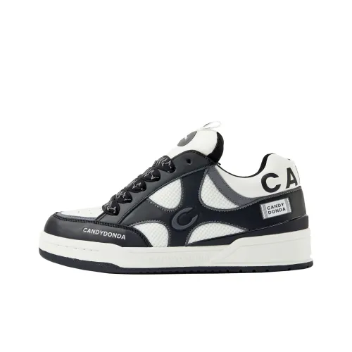 CANDYDONDA Slip-resistant Abrasion-resistant Low Top Casual Shoes Unisex Black CANDYDONDA Противоскользящая Устойчивая к истиранию Низкий Топ Повседневная Обувь Унисекс Черный