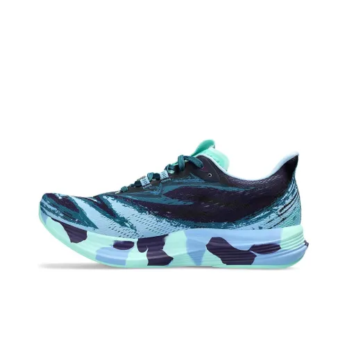 Asics Noosa Tri 15 Low Топ Мужской Синий Зеленый Черный