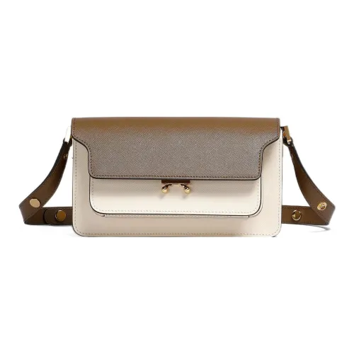 MARNI Основная часть Телячья кожа Сумка через плечо Сумка на плечо Женская