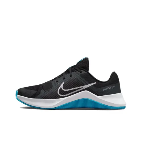 Nike MC Trainer 1 Амортизирующие низкие кроссовки для тренировок противоскользящие мужские черные и синие