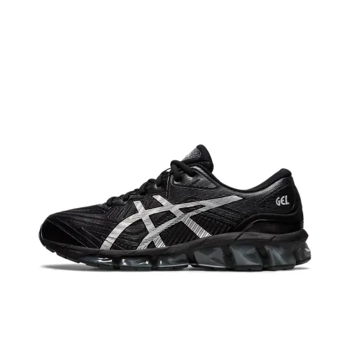 Asics Gel Quantum 360 7 Low Топ Беговые кроссовки Унисекс Черный Серый