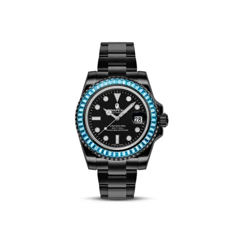 A BATHING APE Механические Мужские Часы 42 мм Черные