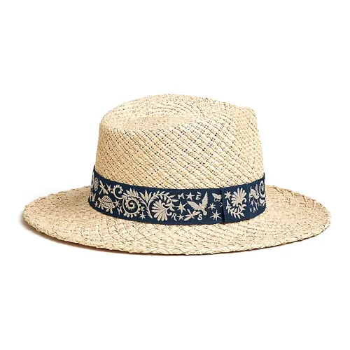 HERMES Солома Шапки и Кепки Женские Хаки