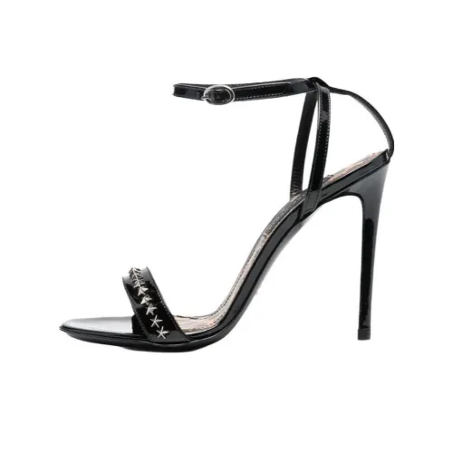 PHILIPP PLEIN One Ремешок Сандалии Женские Черные