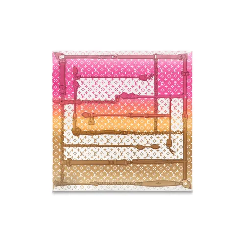 LOUIS VUITTON Шелковые шарфы Женские Многоцветные