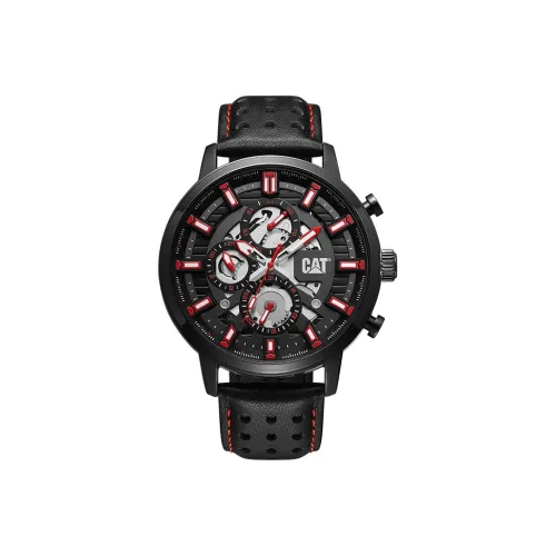 CAT Кварцевый механизм Мужские часы 54мм*10мм*46мм Черный
