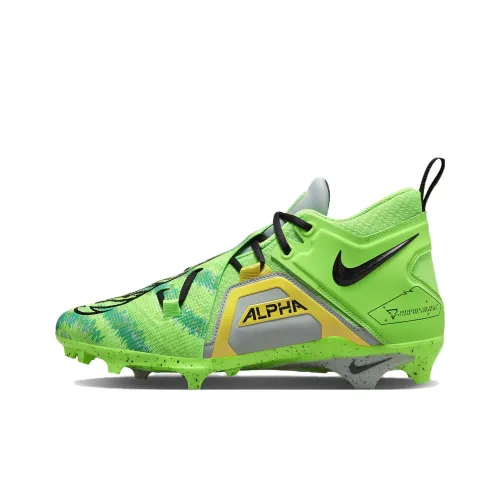 Nike Alpha Menace Pro 3 Футбольные бутсы с устойчивыми амортизаторами и устойчивыми к истиранию свойствами Мужские Зеленые