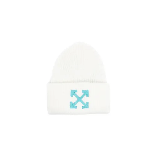 Off Белый Шапки-бини Женские Белые