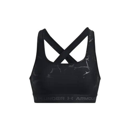 Under Armour Черные Женские Бюстгальтеры