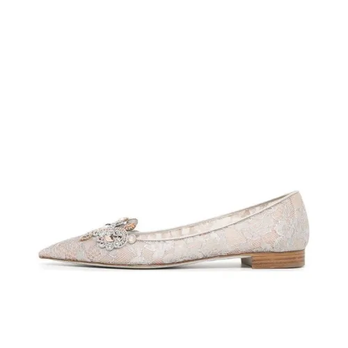 RENE CAOVILLA Veneziana Женские Повседневные Туфли Женские Розовые