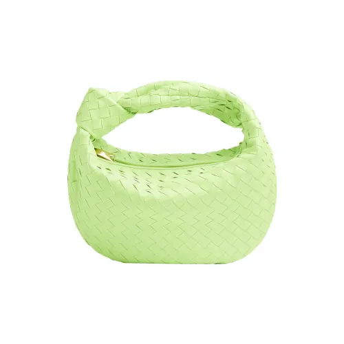 Bottega Veneta Jodie Lambskin Плечевая сумка сумка обычная женская светло-зеленая