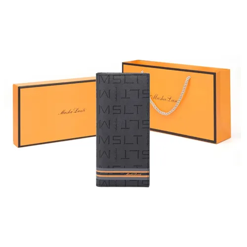 MashaLanti PVC Кошелек Клатч Держатель для карт кошелек клатч мужской стандартный мужской темно-серый