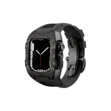 Черный bezel + Черный корпус + Черный ремешок