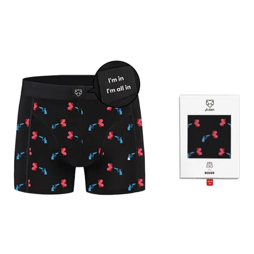 A damunderwear Мужские боксеры черного цвета