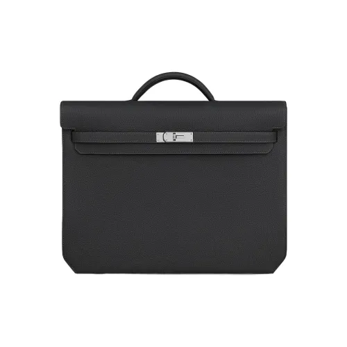 HERMES Kelly Depeches Коровья кожа Togo Сумка Мужской 3Y Мягкий Шерстяной Цвет