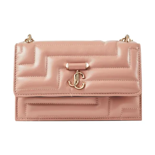 Jimmy Choo Напп-Кожа Сумка через плечо Сумка на плечо Женская Балет Розовый Светлый Золото