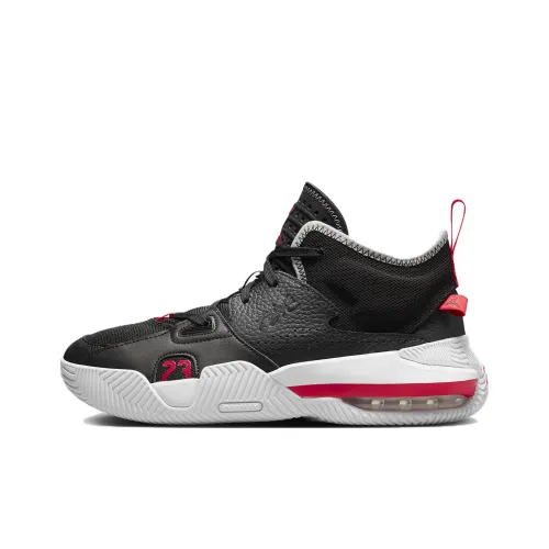 Jordan Stay Loyal 2 Амортизация MID Топ Винтажные Баскетбольные Кроссовки Мужские Черные