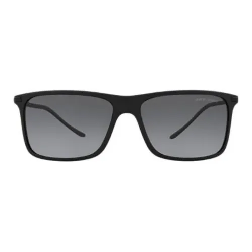 GIORGIO ARMANI Пластик Нерегулярная форма Солнцезащитные очки Мужской Черный