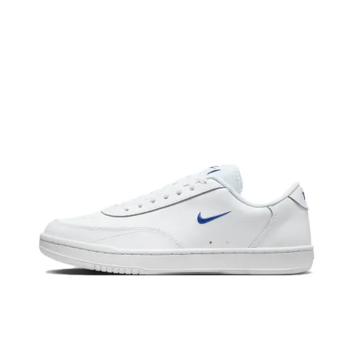 Nike Court Vintage Slip Resistant Abrasion Resistant Low Топ Скейтборд Кроссовки Мужские Белый Синий