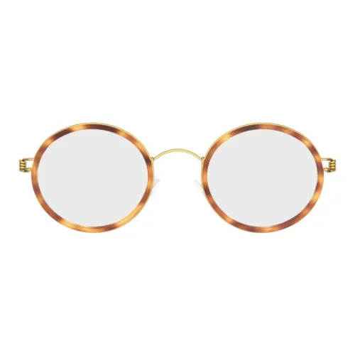 LINDBERG Пластиковая оправа Титан Круглая Оправа для очков Унисекс Черепаховый