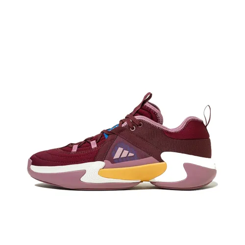 Adidas Exhibit Select Амортизирующие шоки Противоскользящие и устойчивые к истиранию Низкий топ Баскетбольные кроссовки Женские Красно-розовый