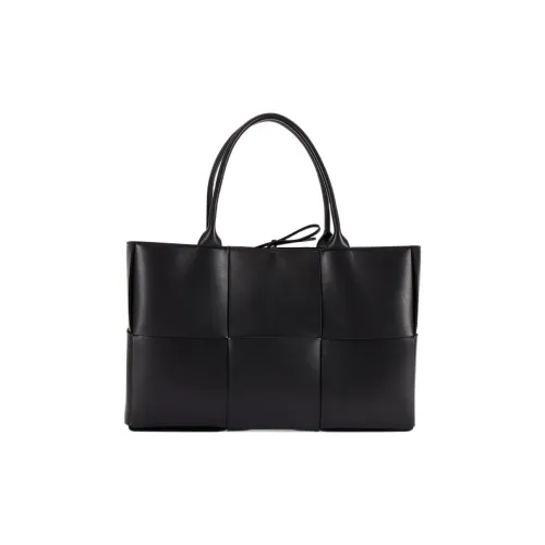 Bottega Veneta Arco Sheepskin Tote Bag Shopping Bag Crossbody Bag Handbag Women's Black