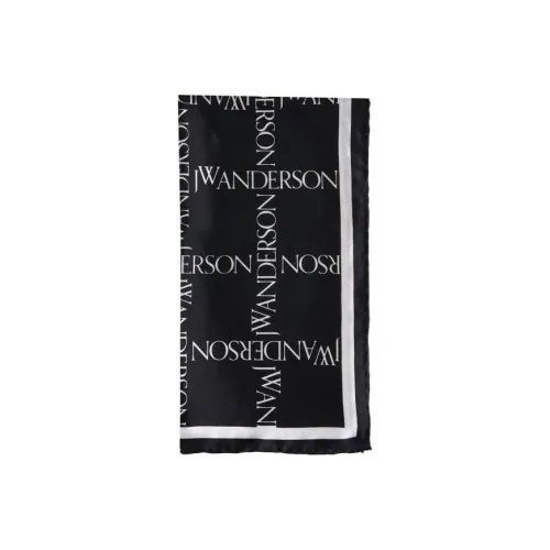 JW Anderson Шелковые шарфы Черный Женские
