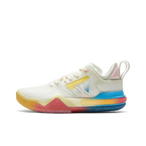 PEAK Виггинс 1 Тайцзи Амортизация и Дышащий Низкий Топ Баскетбольные Кроссовки Мужские Желтые