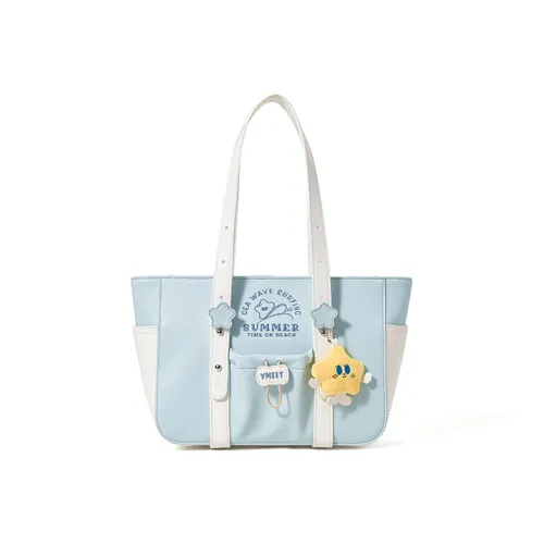 Sound For Life ПУ (полиуретан) Тоут Сумка Сумка для покупок Сумка Женская Синяя Зеленая