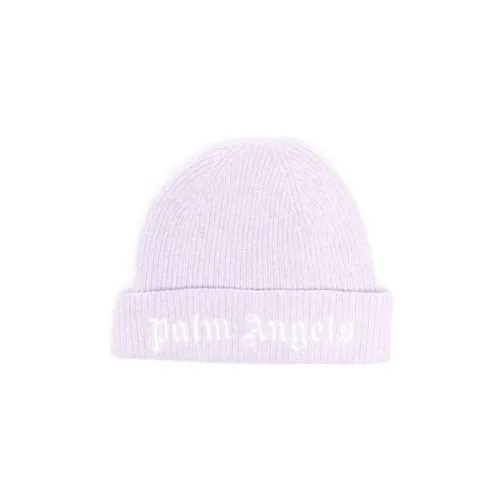 PALM ANGELS Кашемир Шапки-бини Малыш Фиолетовый