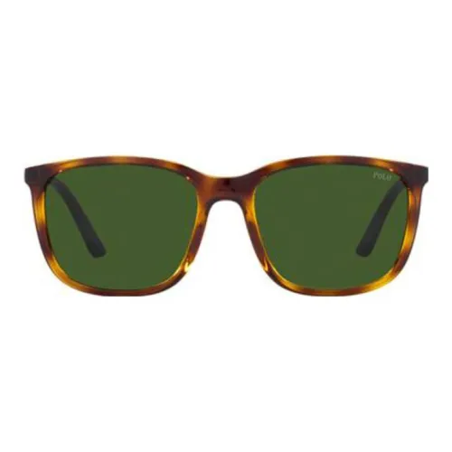 Polo Ralph Lauren Plastic Square Sunglasses Men's Brown