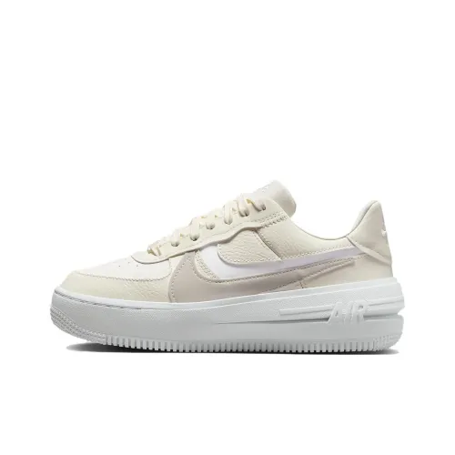 Nike Air Force 1 Plt.AF.Orm Low Топ Кроссовки для скейтбординга Женские Экрю
