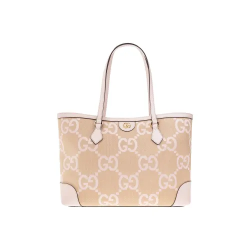 GUCCI Ophidia Холст и Кожа Тоут Сумка Сумка для покупок Холст Сумка Сумка среднего размера Женская