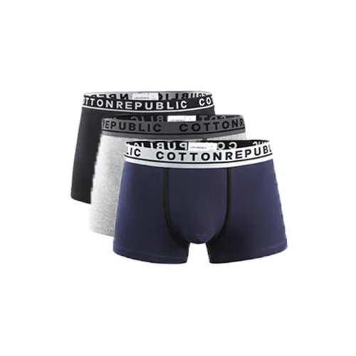 COTTON REPUBLIC Мужские боксер-шорты