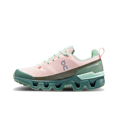 On Slip-resistant Low Top Casual Running Shoes Women's Pink Green На носке противоскользящий низкий топ повседневная беговая обувь женский розовый зеленый