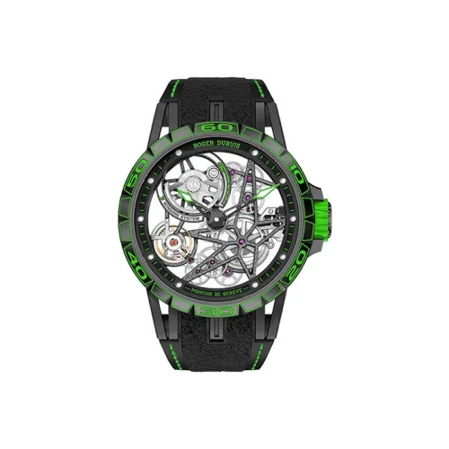 Roger Dubuis Автоматический Механический Часы Мужские Kings Racing Series 45 мм Скелет
