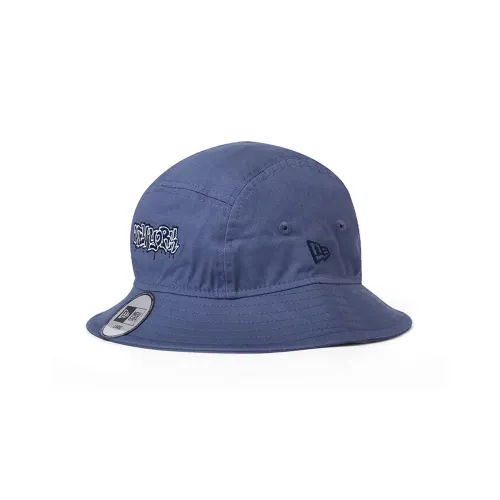 New Era Cotton Bucket Hats Синий Унисекс