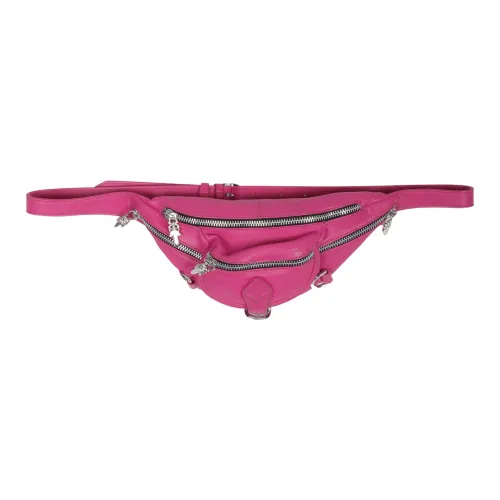 Chrome Hearts Кожа Одно плечо Через плечо Бананка Женские Розовый