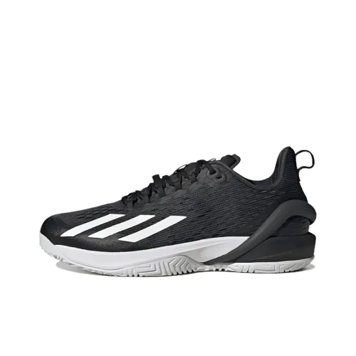 Adidas Adizero Cybersonic Low Топ Кроссовки для тенниса Мужской Черный Белый