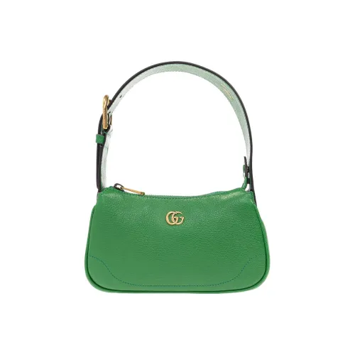 GUCCI Aphrodite Кожа Плечевая Сумка Маленькая Сумка через плечо Сумка через плечо Мини Женская Зеленая