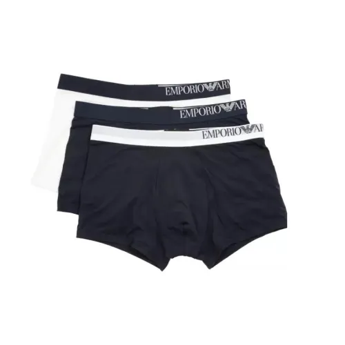EMPORIO ARMANI SS23 Боксер-брюки Мужской 3 упаковки черный