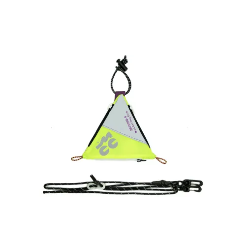 The MAD HATcher Нейлоновая сумка с аккордеоном сумка через плечо мини унисекс неоново-желтый