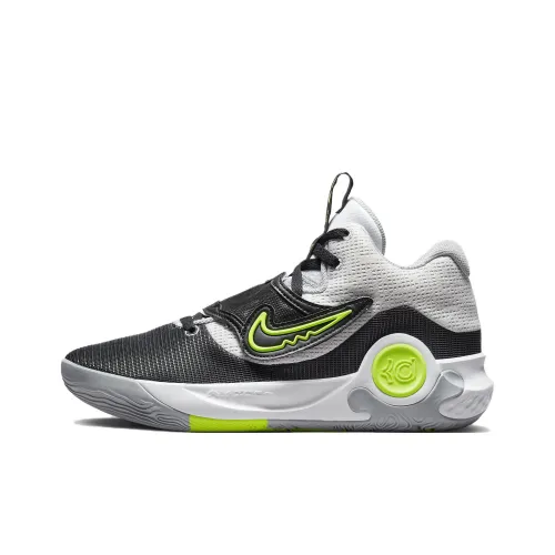 Nike KD Trey 5 X Амортизация устойчивость к истиранию дышащий верх баскетбольные кроссовки унисекс черный белый зеленый
