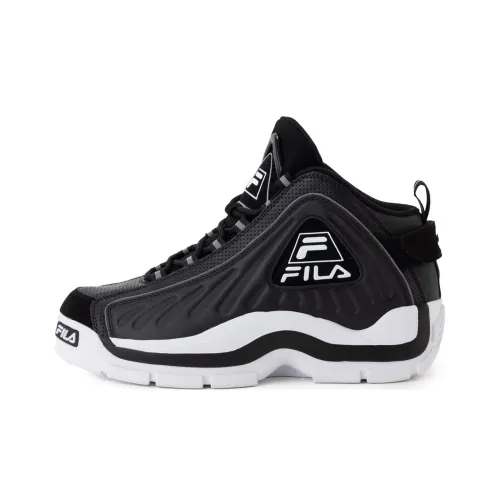 FILA Grant Hill 2 GB MID Топ Винтажные баскетбольные кроссовки Мужской Черный белый