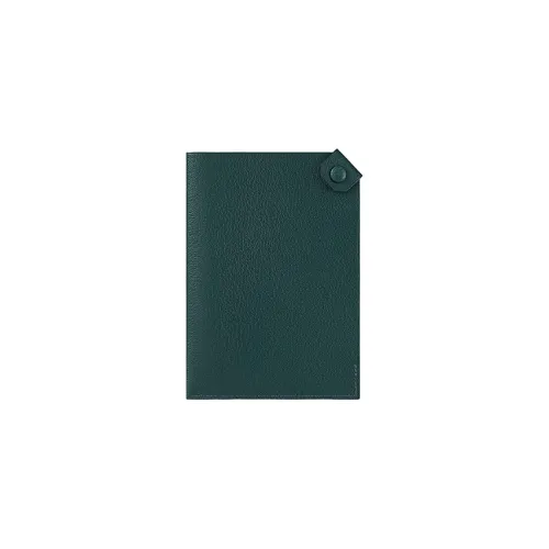 HERMES Tarmac Chamkila шевро Passport HOLDER Женские 6O Vert Cypres Кипарисовый зеленый